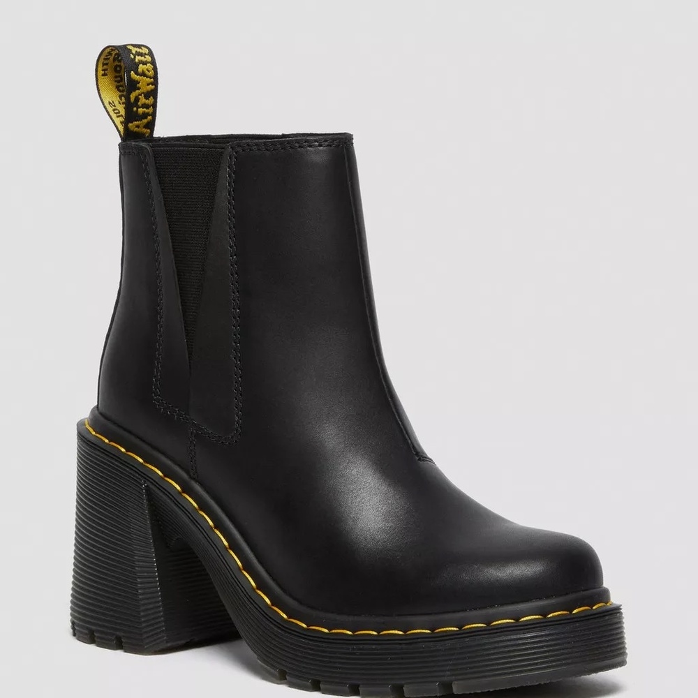 Spence Leather Flared Chelsea Boots